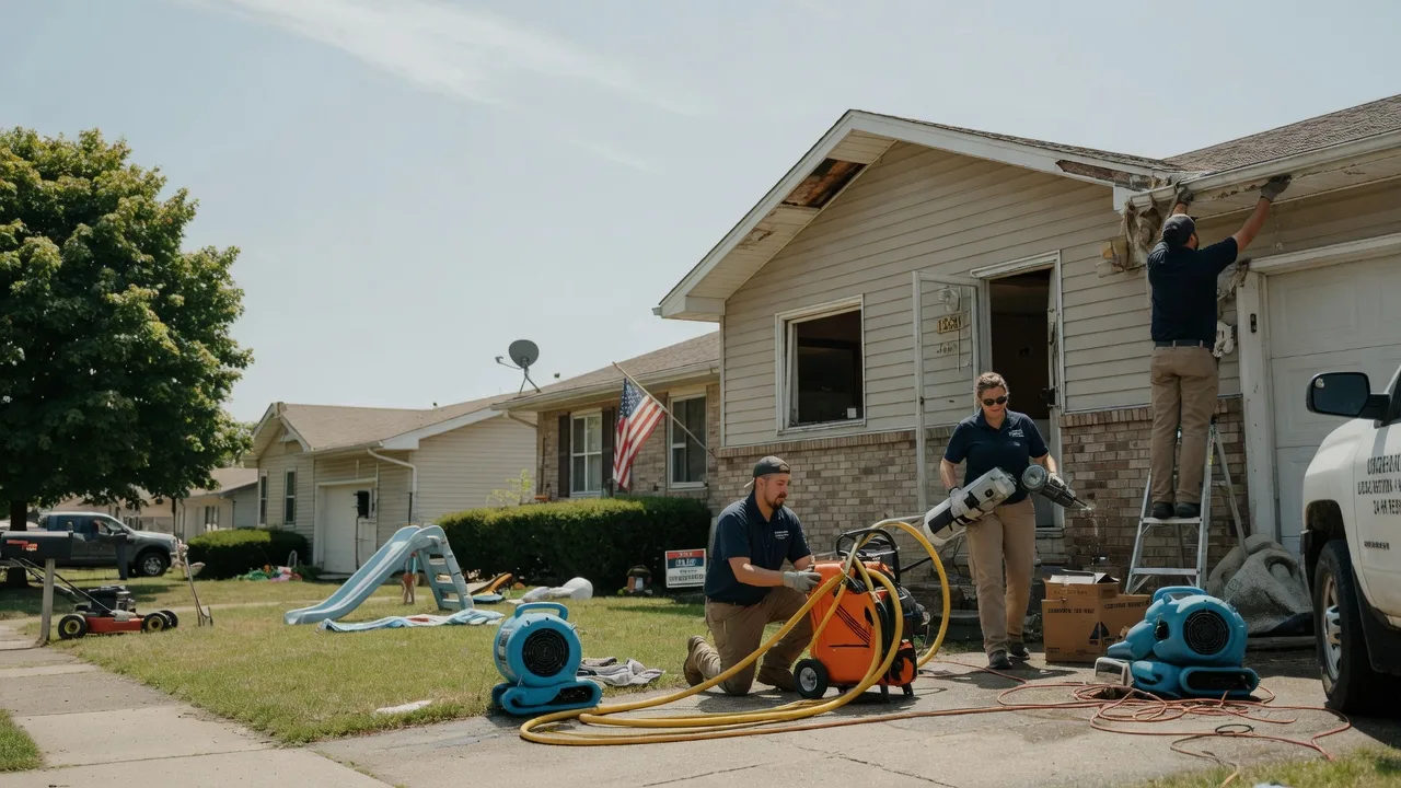 Water Damage Restoration in Johnston City, IL near me